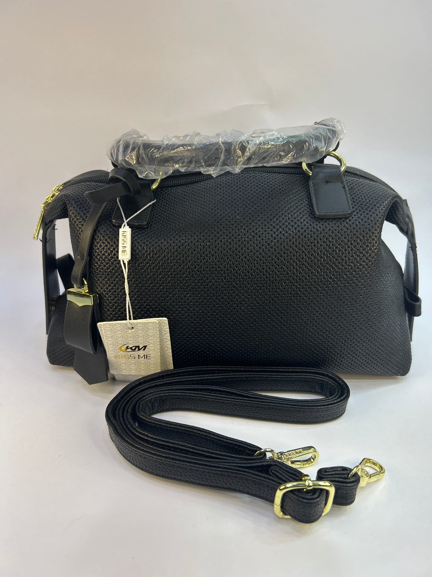 Bolsa baú com alça transversal