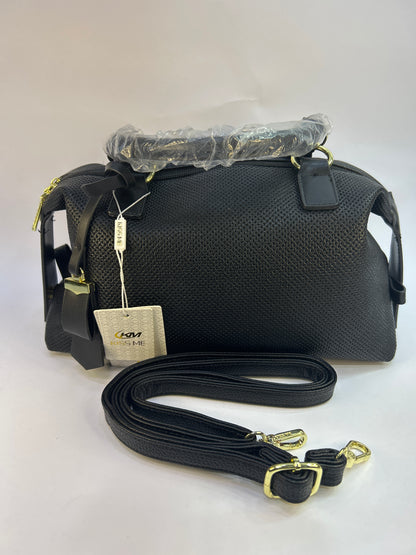 Bolsa baú com alça transversal