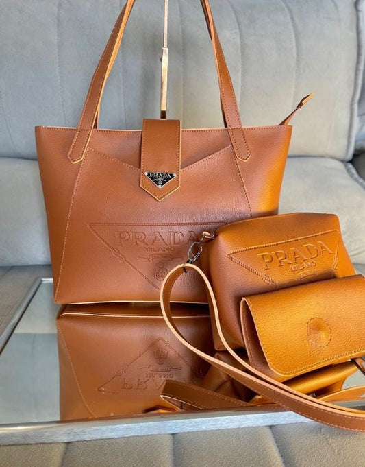 Kit 3 em 1 (Bolsa Dupla + Carteira) Premium PRD