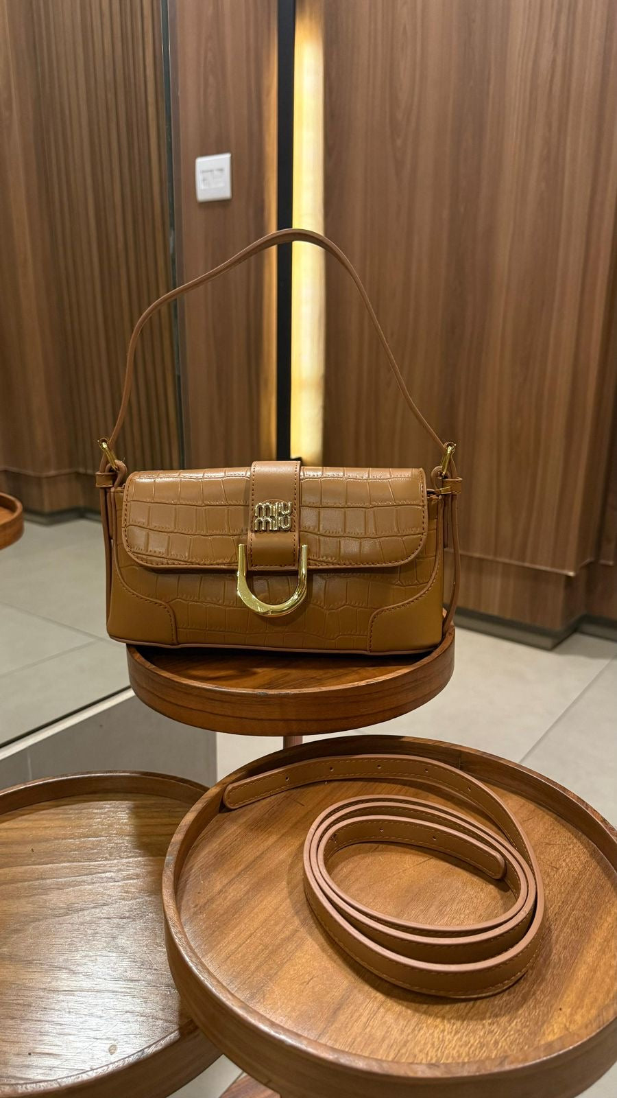 Bolsa baguete 2 opções de alça