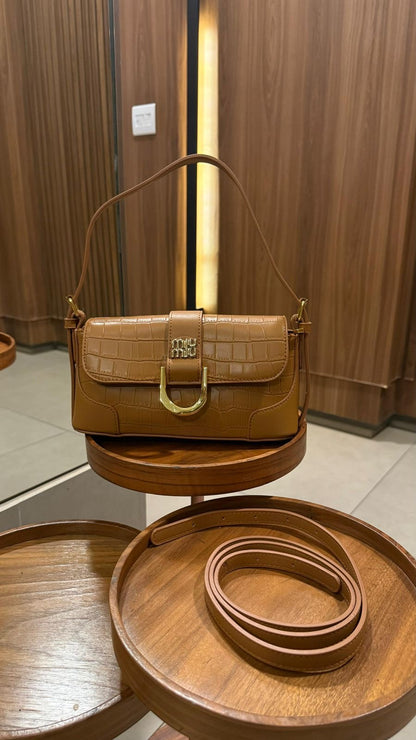 Bolsa baguete 2 opções de alça