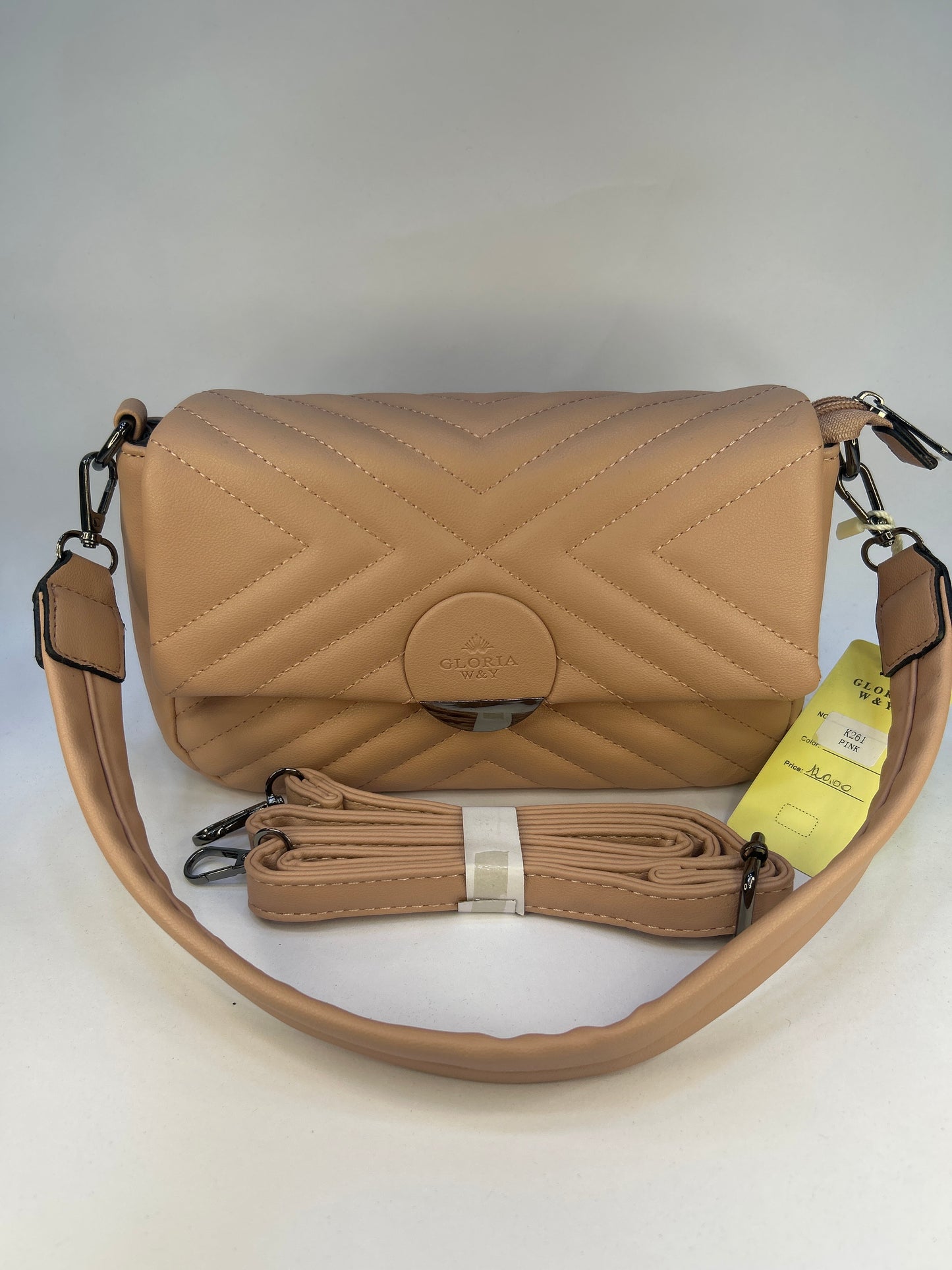 Bolsa baguete com alça tira colo