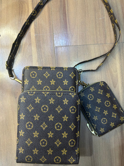 Porta celular com carteira