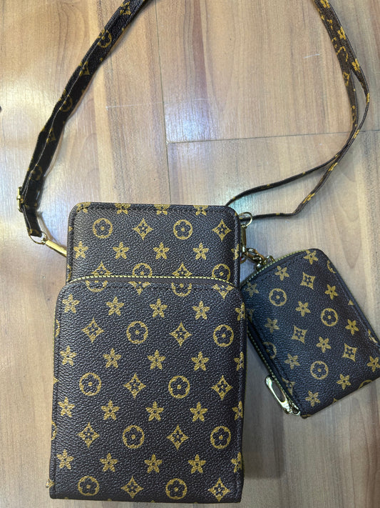 Porta celular com carteira