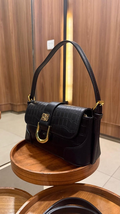 Bolsa baguete 2 opções de alça