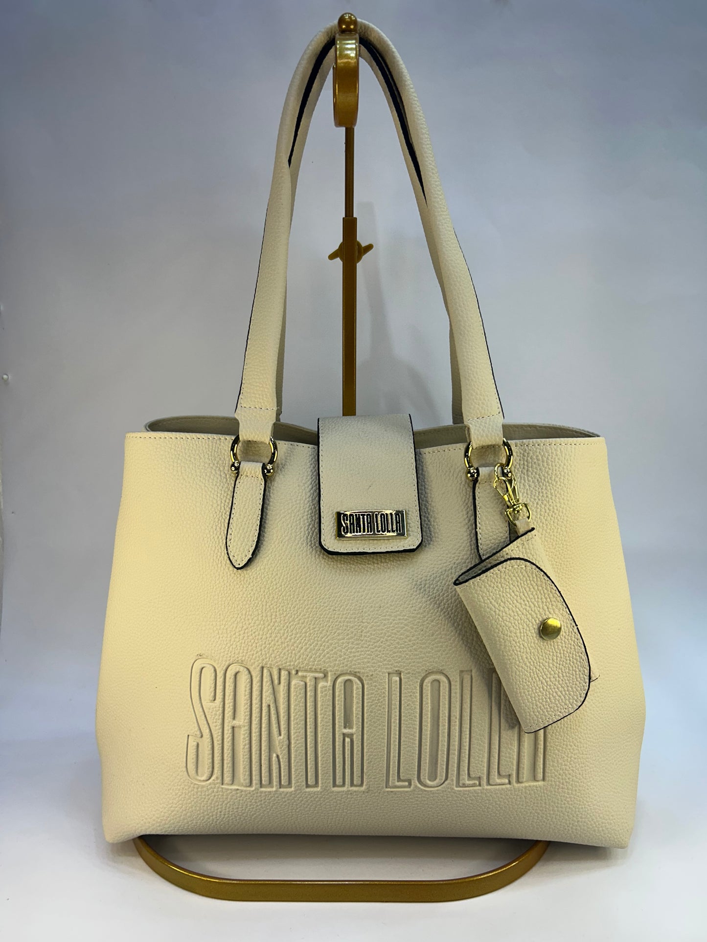 Bolsa grande Bordada