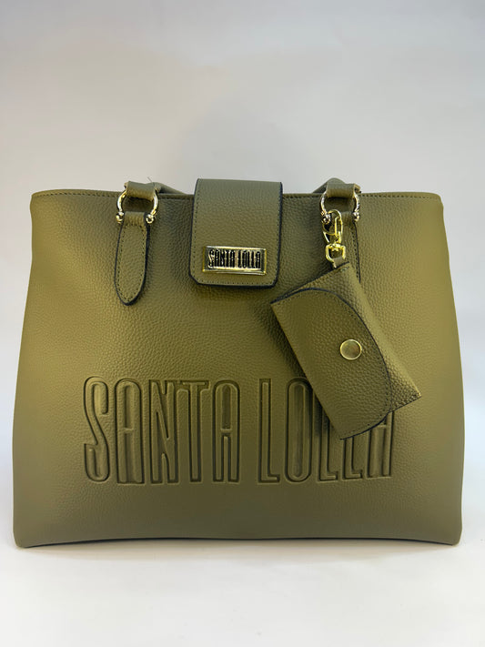 Bolsa grande Bordada