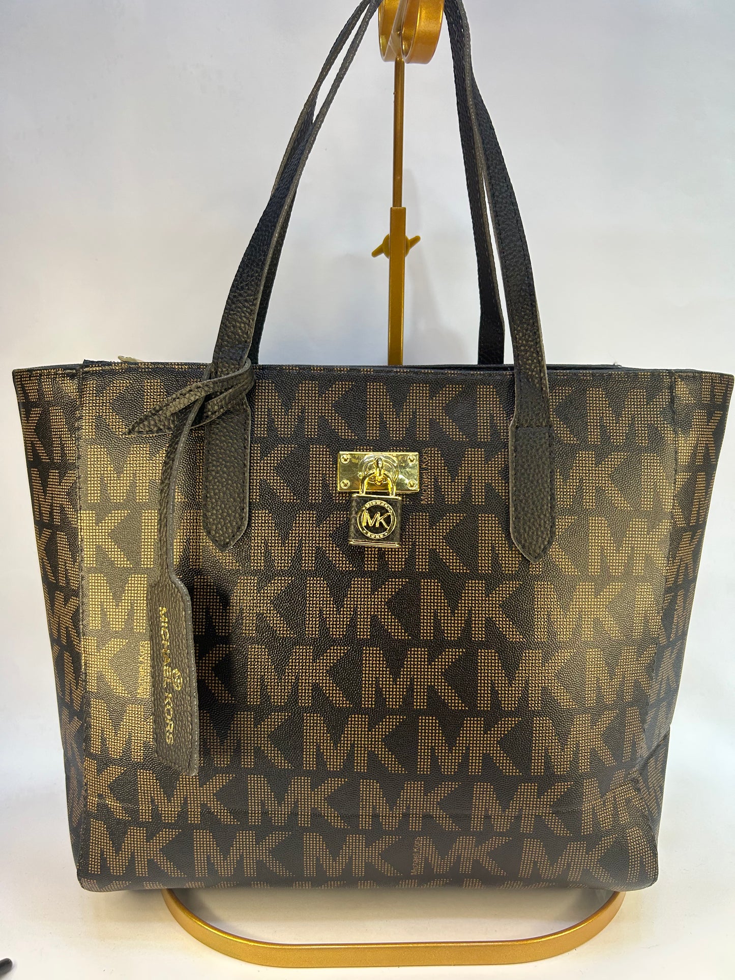 Bolsa estampada MK