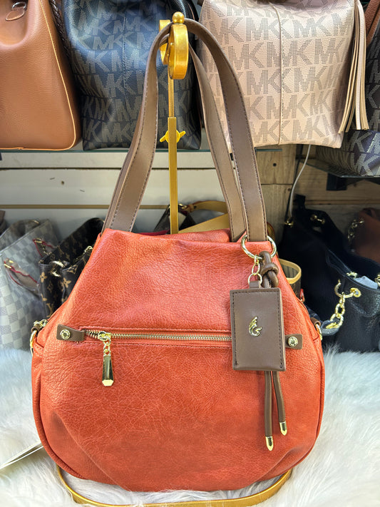 Bolsa casual (pavão de ouro )